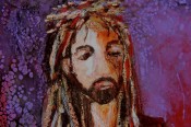 Station 10: Christ's clothes were taken away (detail)