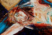 Station 11: Crucifixion - Christ is nailed to the cross? (detail)