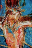 Station 12: Christ dies on the cross (detail)