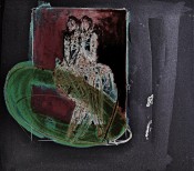 Drawing: Invisible Rooms - Confinement 2 Figures 7c Mixed Media on Paper + Digital manipulation ​28cm x 25cm Exercise: Trapped within 12.7cm x 17.8cm